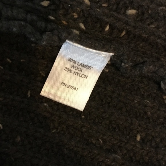 J.jill Med Petite open front heavy sweater brown - Picture 11 of 14